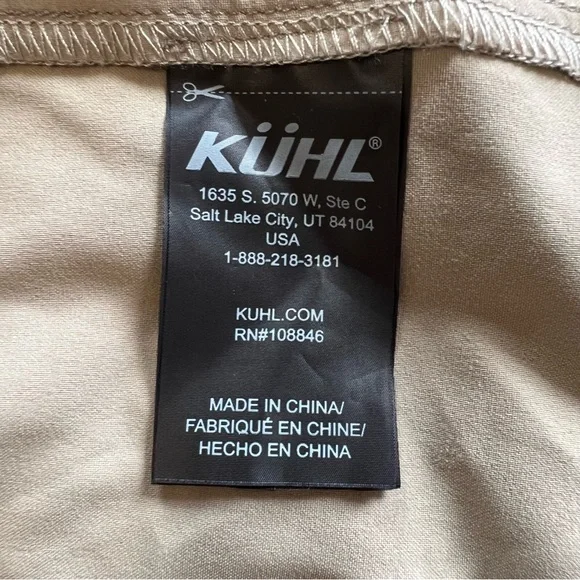 KUHL Men’s Khaki Bandit Long Sleeve Button Shirt Size XL - Picture 7 of 10